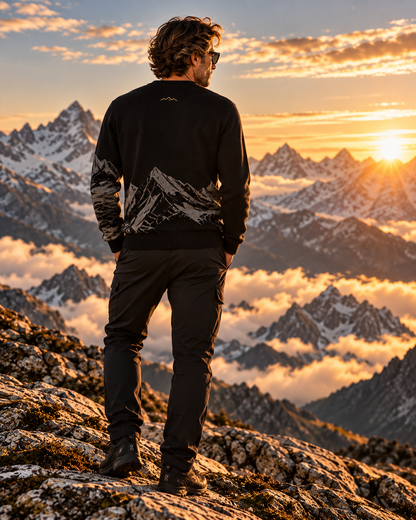 SENSIEL | AIR | KNIT 01 — Alpine Black